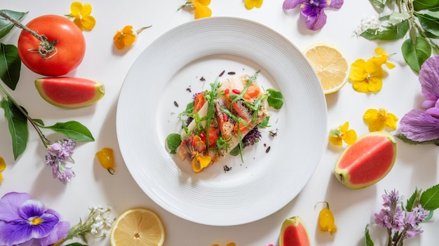 farfurie cu mâncare gătită